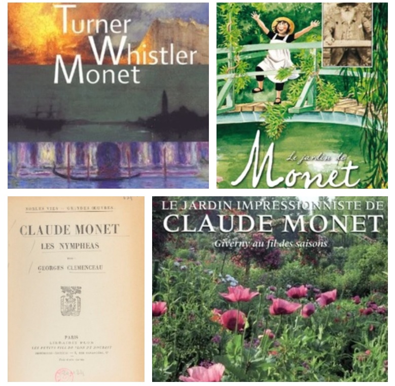 Claude Monet in books…